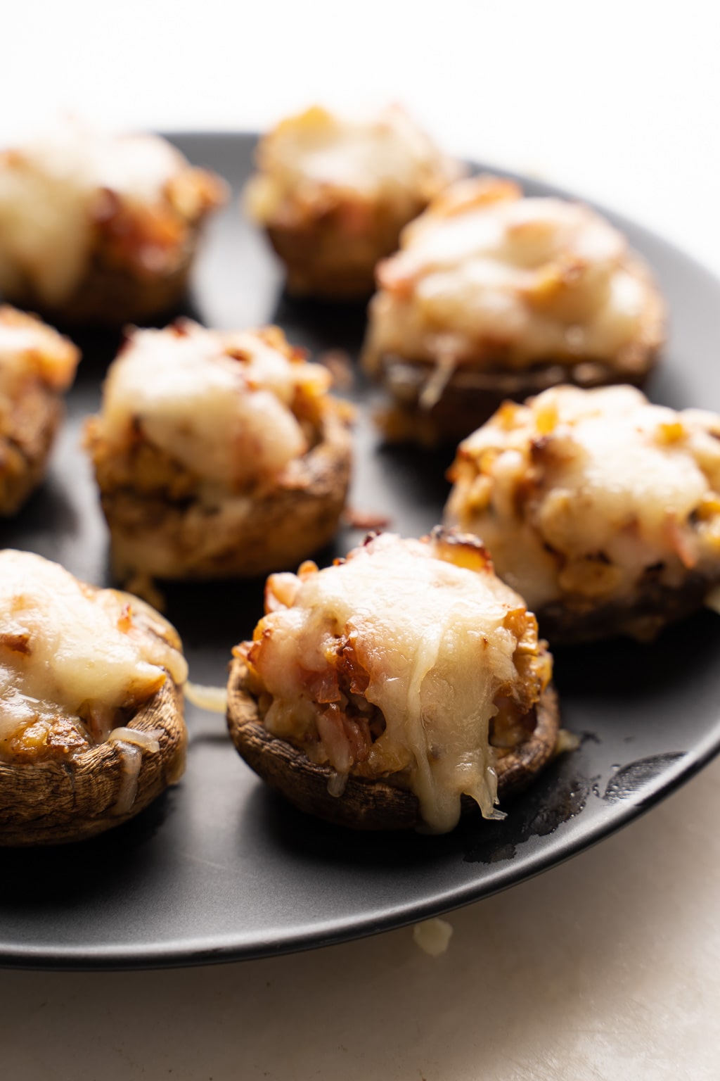 low carb stuffed mushrooms with cream cheese